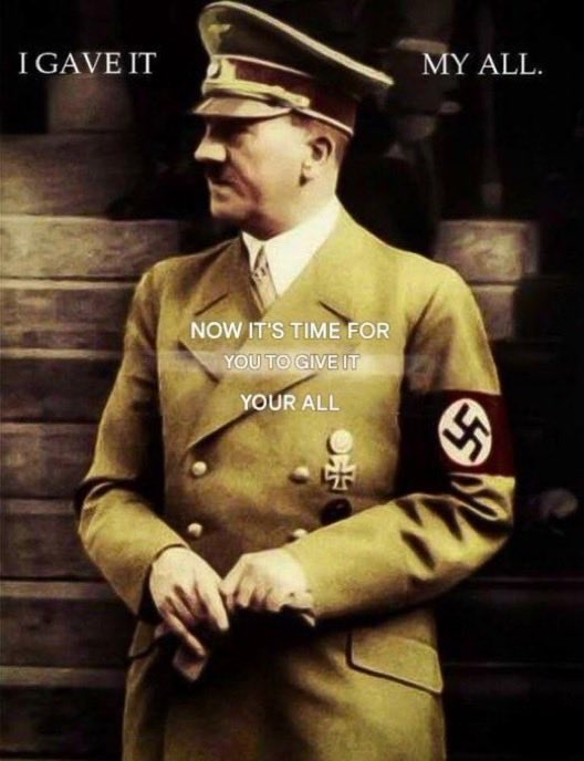 Kincaid42014's tweet photo. “The National Socialist state stands like a monument of social justice and lucid reason. It will not only outlast this war, but the coming millennium!” (1941) 

Führer Friday ⚡️⚡️ https://t.co/dC7WITTiVe