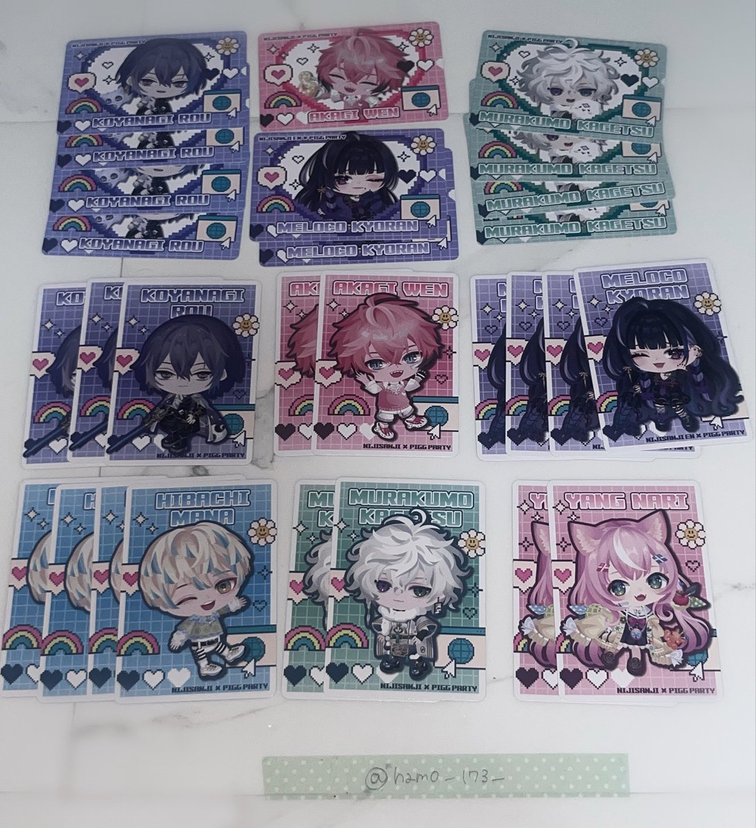 hamo_173_'s tweet photo. 【交換】
にじさんじ On-Deck! MECHATU-A
トレカ にじさんじチップス ウエハース

譲✧画像

求✧5枚目の子  同異種

新規垢のため先送り可能
お気軽にお声掛けくださいませ。 https://t.co/GVL0vajXkH