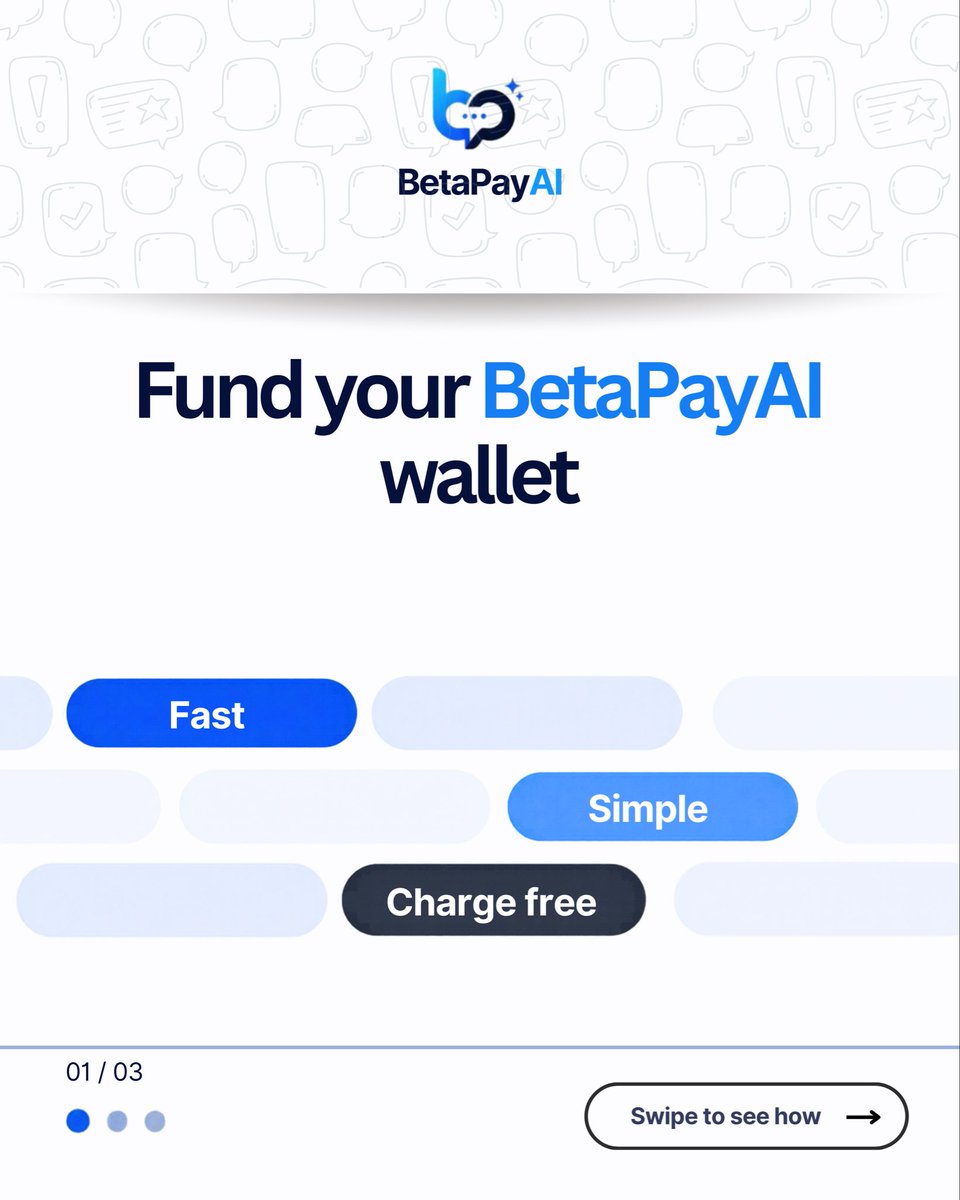BetapayAI's tweet photo. Fund your wallet securely and pay with ease.
Click the link in bio to give it a try

#smoothexperience #paywithease #smartpayments #paywithbetapayai https://t.co/OZK9SNwtDB