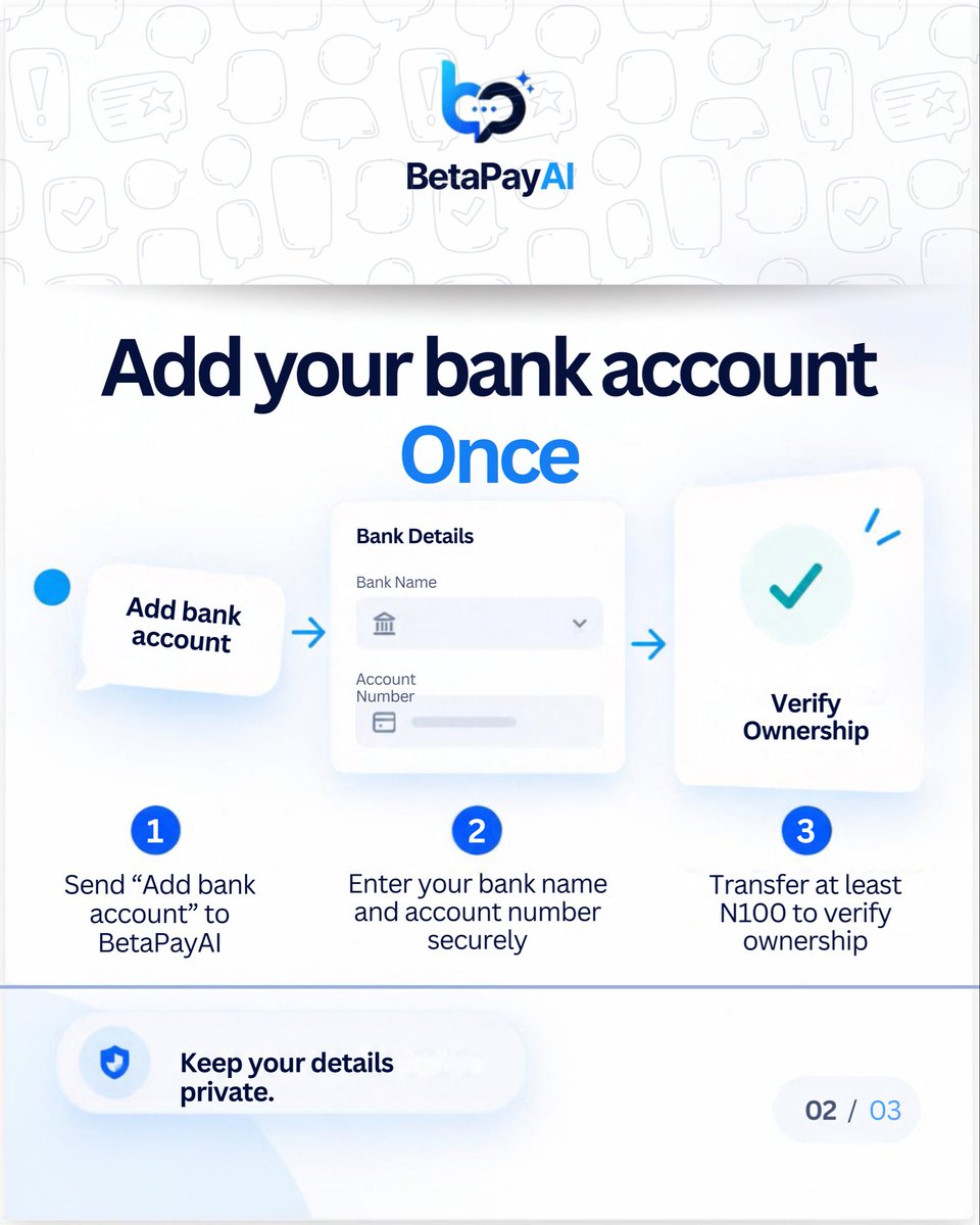BetapayAI's tweet photo. Fund your wallet securely and pay with ease.
Click the link in bio to give it a try

#smoothexperience #paywithease #smartpayments #paywithbetapayai https://t.co/OZK9SNwtDB