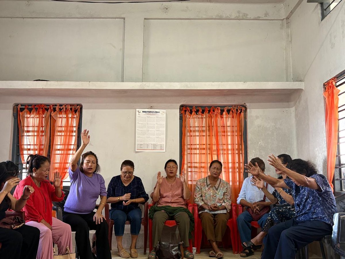 NPFWOMENWINGMKG's tweet photo. United in faith and purpose, members prayed for God's wisdom, strength, peace, and guidance for the Party, its leadership, and the people of Nagaland.
Together in Prayer. Stronger in Service.
#NPFWomenWingMokokchungDivision #PrayerAndFasting https://t.co/05OKKKDsTV