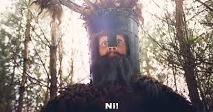 zacharycollier's tweet photo. Just found out about RFC 6920.

These guys must be huge Monty Python fans to name a URI scheme "ni"

("hash" wasn't good enough for them?) https://t.co/UmPfcGJt3h