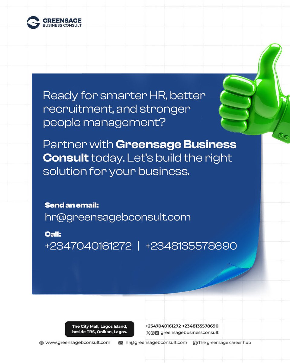 GreensageC's tweet photo. We’re proud to have supported organizations with strategic HR, Recruitment, and People Management solutions that help them build stronger teams and operate with greater confidence.

But you don’t have to take our word for it. Hear it directly from our clients. https://t.co/CQzSRjPVy2