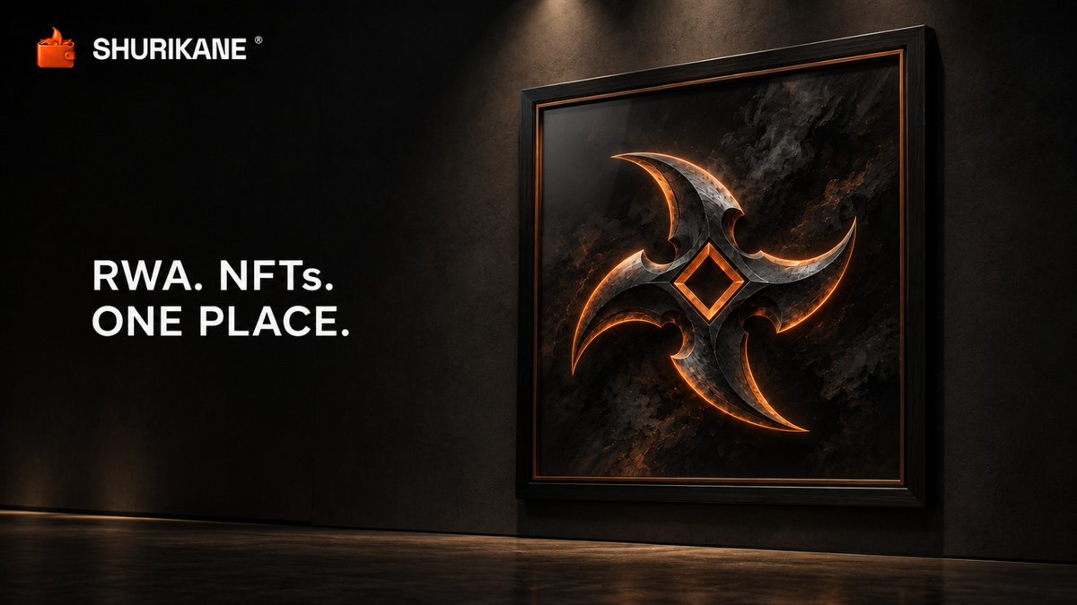 shurikane_app's tweet photo. NFTs and tokenized real-world assets, your world is bigger than one chain.
Shurikane is building a place for it. https://t.co/pxizli3QMG