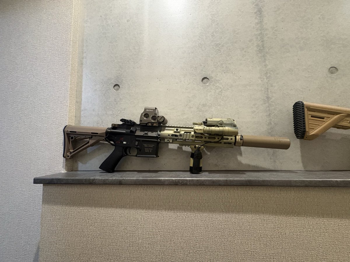 karikarimaru07's tweet photo. やっとseal team HK416完成！！ https://t.co/bkk8uKbKbn