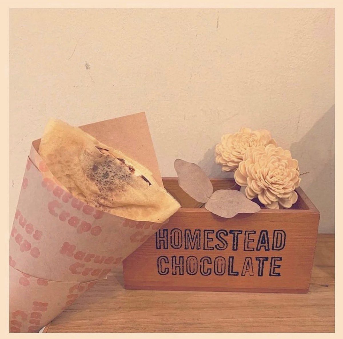 HaruesCrape's tweet photo. .
チョコレートと
クリームチーズクレープ*
.
HaruesCrape in
NewAcoustic Camp2026🏕️
たくさんのご来店ありがとうございました*
.
. https://t.co/7mE8pmd7JH