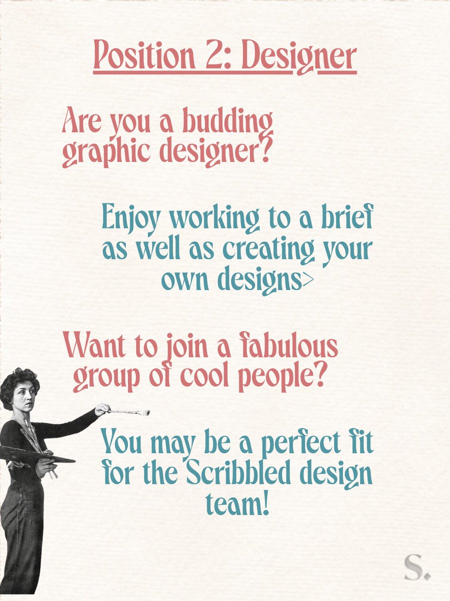 ReynaBuschnn's tweet photo. Join the Scribbled Team! We’re hiring editors to review community submissions and designers to create engaging graphics. Apply by midnight on 31 August. Submissions reopen 1 September. https://t.co/GmkvqmE0Z2