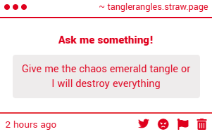 TangleRangleXD's tweet photo. nope! you aint havin em. im not that dumb. https://t.co/3s3lwlXY9x