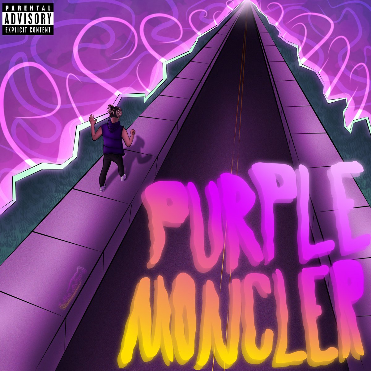 TheMemeWizard_'s tweet photo. Juice WRLD - Purple Moncler cover by me https://t.co/XjUogKERB6