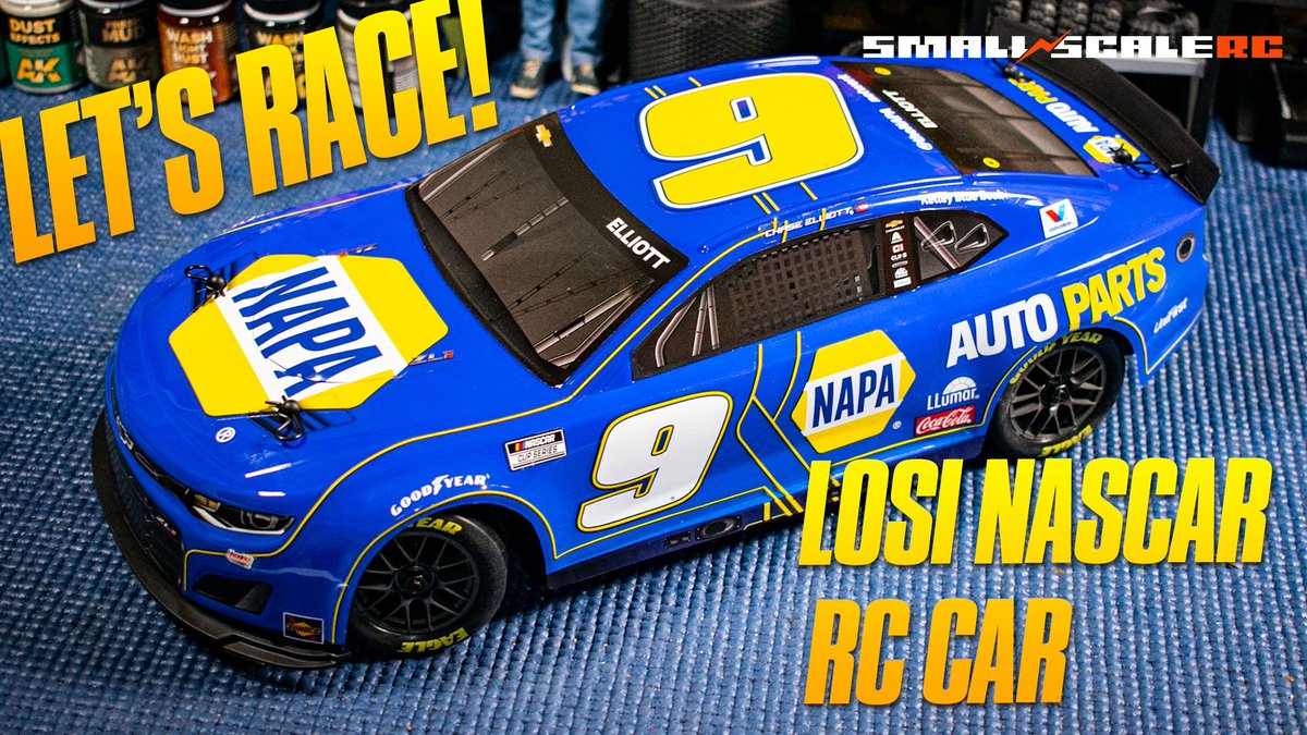 SmallScaleRC's tweet photo. I Wanna Go Fast: An Overview of Losi's NASCAR RC Car [Video] https://t.co/O3ZamJDLnS https://t.co/84p7VO2xXg