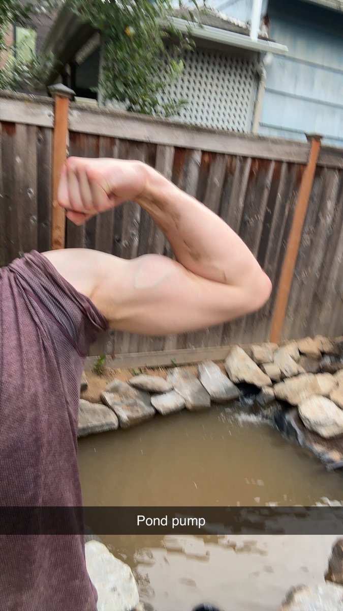 Dewykayyy's tweet photo. Pond pump https://t.co/nhT8nbpxnj