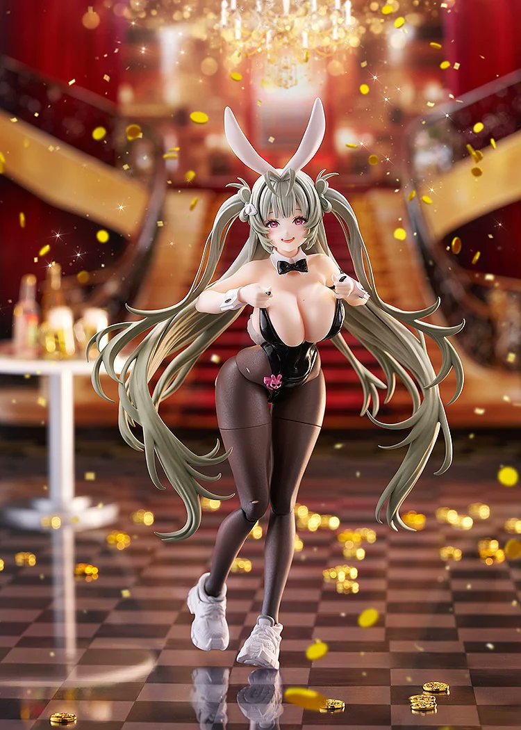 gsc_kahotan's tweet photo. ￣￣￣￣￣￣￣￣￣￣￣￣￣
figma 
ソーダ：トゥインクルバニー
＿＿＿＿＿＿＿＿＿＿＿＿＿
>>https://t.co/vxLfy139u2

▼グッスマ公式ショップ特典
ロゴ入りLサイズfigma台座

ご予約は11月4日（水）まで✨️
#NIKKE #ニケ #メガニケ #figma https://t.co/GjarzQPl7O