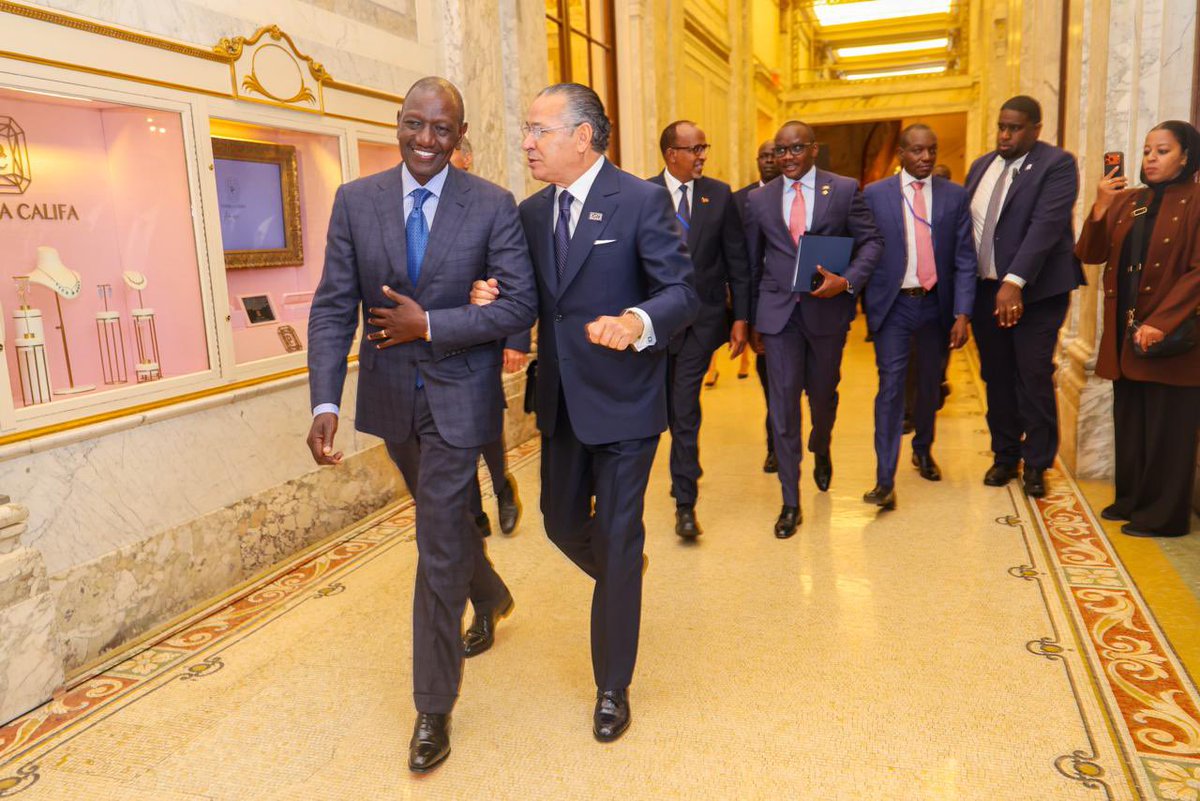 HonAdenDuale's tweet photo. Joined H.E. President @WilliamsRuto at the European Corporate Council on Africa and the Middle East (ECAM Council) Summit side event on the sidelines of the 81st United Nations General Assembly in New York, where he highlighted Kenya's progress in transforming healthcare through Taifa Care.

The President noted that Taifa Care, through the Social Health Authority (SHA) has registered more than 32 million people and channelled $1.4 billion to health facilities across all 47 counties, supporting over 500,000 surgeries and treatment for more than 50,000 cancer patients. 

He also highlighted the work of 107,000 Community Health Promoters (CHPs) serving more than nine million households.

Further, President Ruto called for greater African ownership of health security through local training, pharmaceutical manufacturing and stronger supply chains. 

He outlined plans for 15 new hospitals, backed by an estimated $419 million investment, positioning Kenya to strengthen its role as a regional hub for specialised healthcare, medical education, research and innovation.

The session was chaired by ECAM Council Chairman Kamel Ghribi and attended by Prime Minister of Albania H.E. Edi Rama and Italy's Deputy Prime Minister H.E. Antonio Tajani.