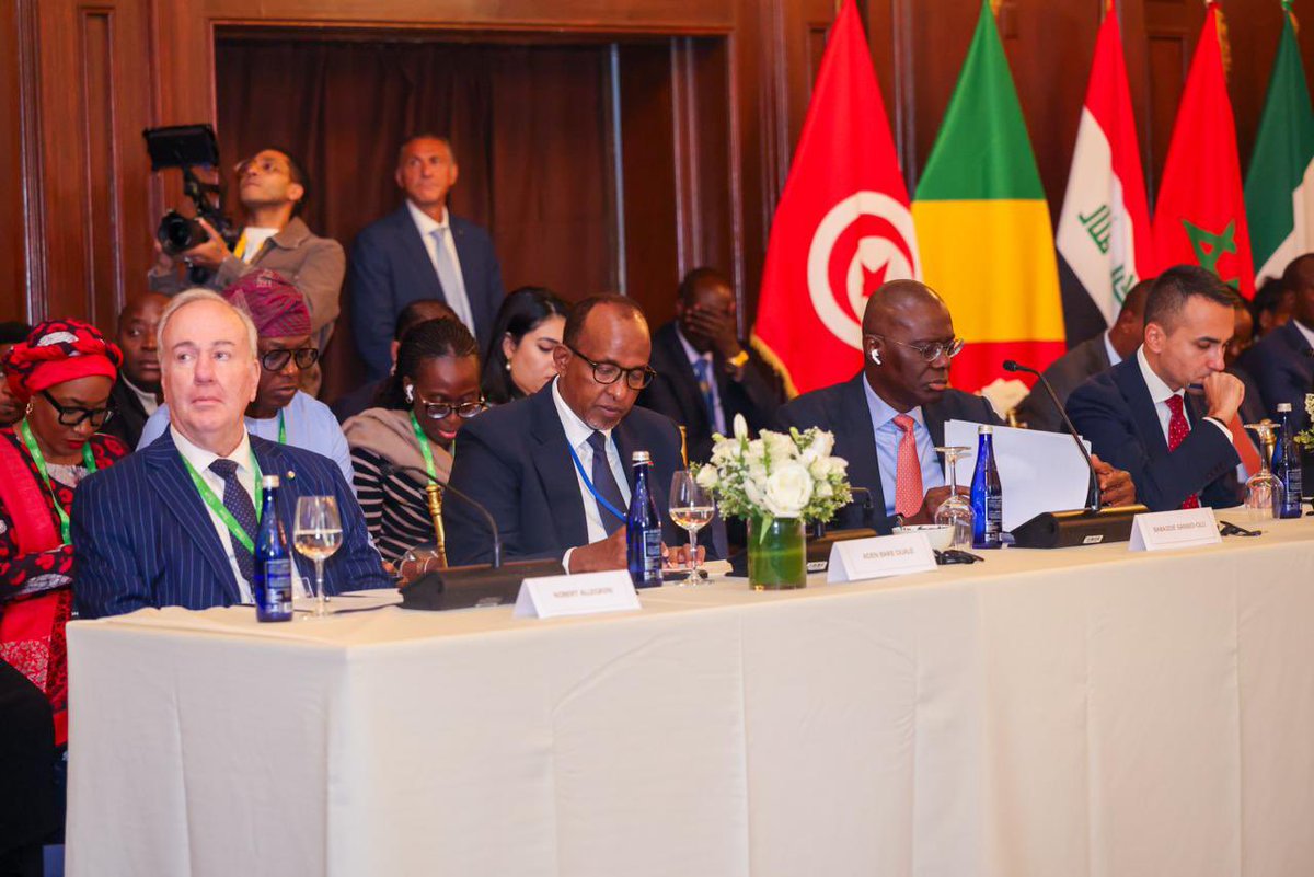 HonAdenDuale's tweet photo. Joined H.E. President @WilliamsRuto at the European Corporate Council on Africa and the Middle East (ECAM Council) Summit side event on the sidelines of the 81st United Nations General Assembly in New York, where he highlighted Kenya's progress in transforming healthcare through Taifa Care.

The President noted that Taifa Care, through the Social Health Authority (SHA) has registered more than 32 million people and channelled $1.4 billion to health facilities across all 47 counties, supporting over 500,000 surgeries and treatment for more than 50,000 cancer patients. 

He also highlighted the work of 107,000 Community Health Promoters (CHPs) serving more than nine million households.

Further, President Ruto called for greater African ownership of health security through local training, pharmaceutical manufacturing and stronger supply chains. 

He outlined plans for 15 new hospitals, backed by an estimated $419 million investment, positioning Kenya to strengthen its role as a regional hub for specialised healthcare, medical education, research and innovation.

The session was chaired by ECAM Council Chairman Kamel Ghribi and attended by Prime Minister of Albania H.E. Edi Rama and Italy's Deputy Prime Minister H.E. Antonio Tajani.