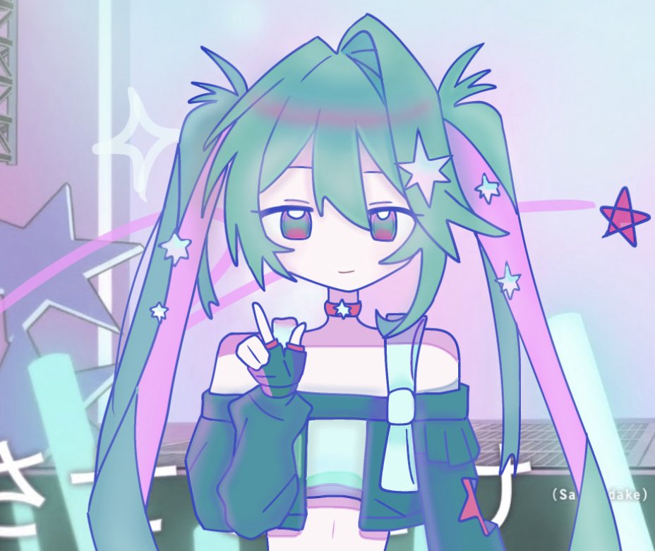 JelrySu's tweet photo. #初音ミクㅤ 
#Miku 
#ずっとアタシ https://t.co/WoGxcqfTQ4