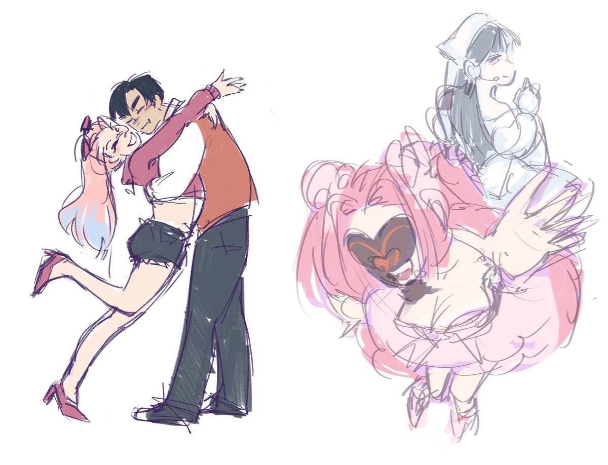kerotones's tweet photo. mini doodle dump based on Pinterest poses - tryna get back into the swing of drawing everyone ack #hyuna #alnst https://t.co/NP0GFn8EGd