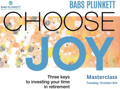 Sageing1's tweet photo. Choose Joy Masterclass
October 6, 2026, Tuesday

The “Choose Joy Masterclass” is a high-energy, interactive program that guides participants to get more joy in their lives.
https://t.co/mt5US1tZHF

#AgingWell #PositiveAging #ActiveAging #GrayIsCool #AgePositive #Over60 #Over70 https://t.co/ARdB2uCLh3