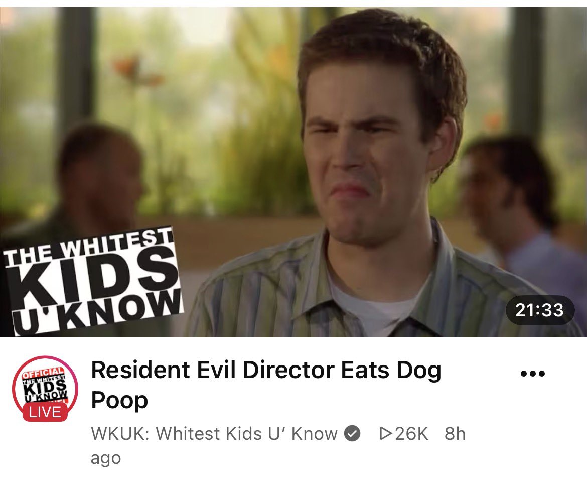 thejonbutter's tweet photo. love the wkuk YouTube channel https://t.co/a2T2cS8pOh