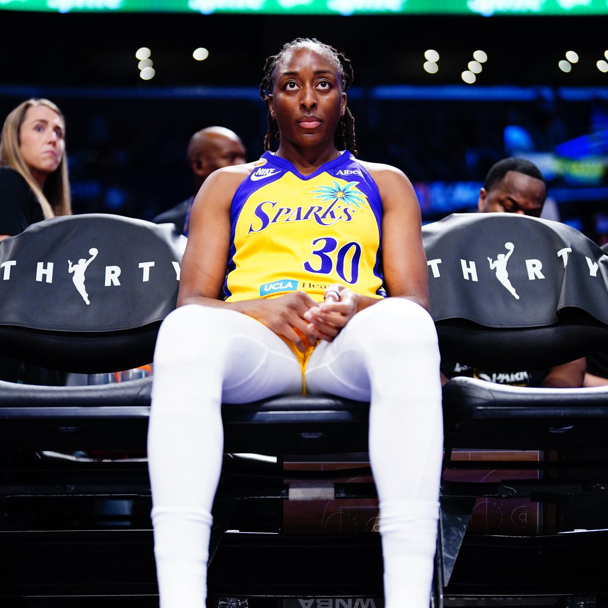 HISTORY FOR NNEKA 🚨

In the final game of her career, she registers her 19th double-double of the year setting a new @​LASparks franchise record for most doubl