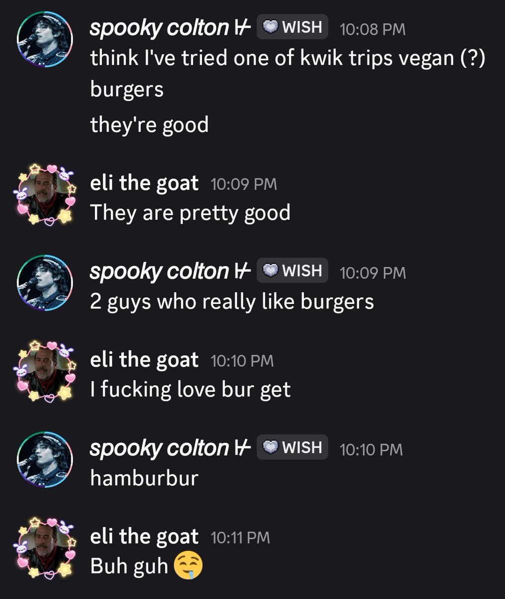 superachesnoopy's tweet photo. talked with oomf about performative behavior and we got sidetracked by burgers https://t.co/j21JCoMusX