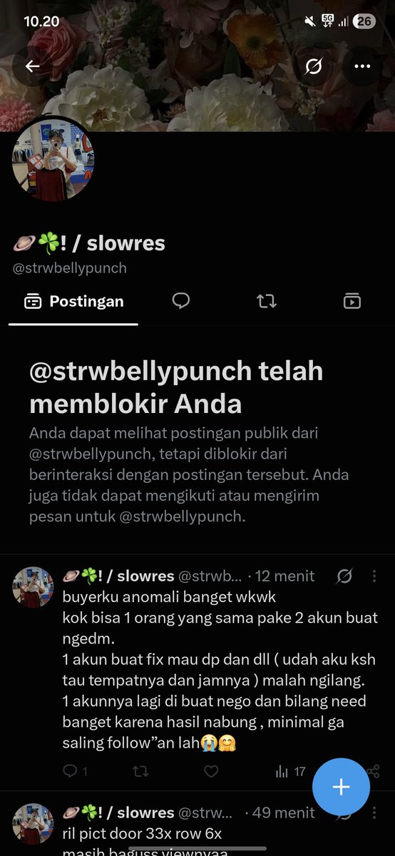 hazelnawd's tweet photo. udah mulai di blokir akun ku yg ini &amp; ganti username 🥳👏🏻 https://t.co/vwCzNQJHkK