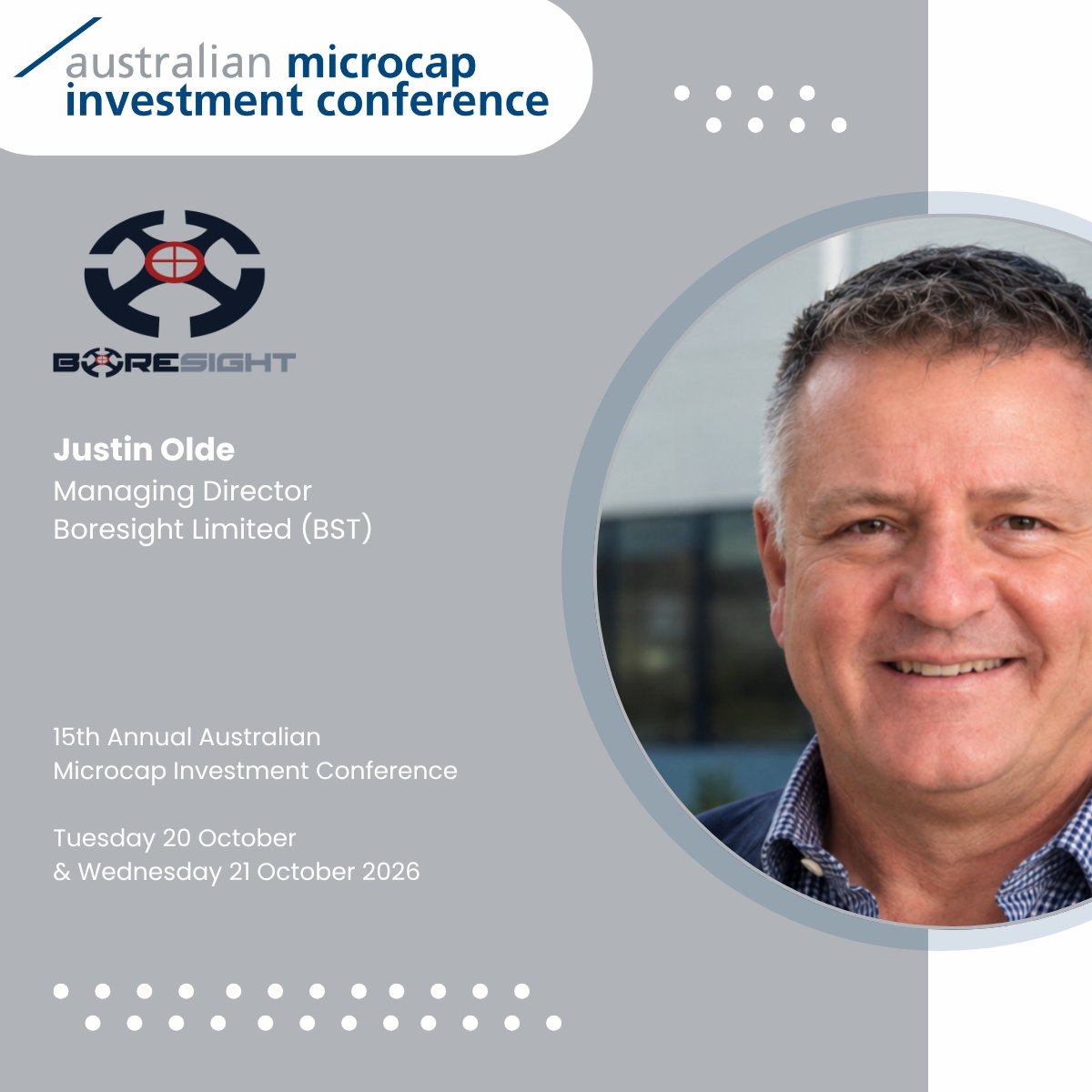 AusMicrocap's tweet photo. We look forward to hearing from Boresight Ltd (BST) at this year's #AusMicrocap Conference! Don't miss a chance to grab your ticket - https://t.co/xnJxscR6V2 https://t.co/aspjCBwpV1