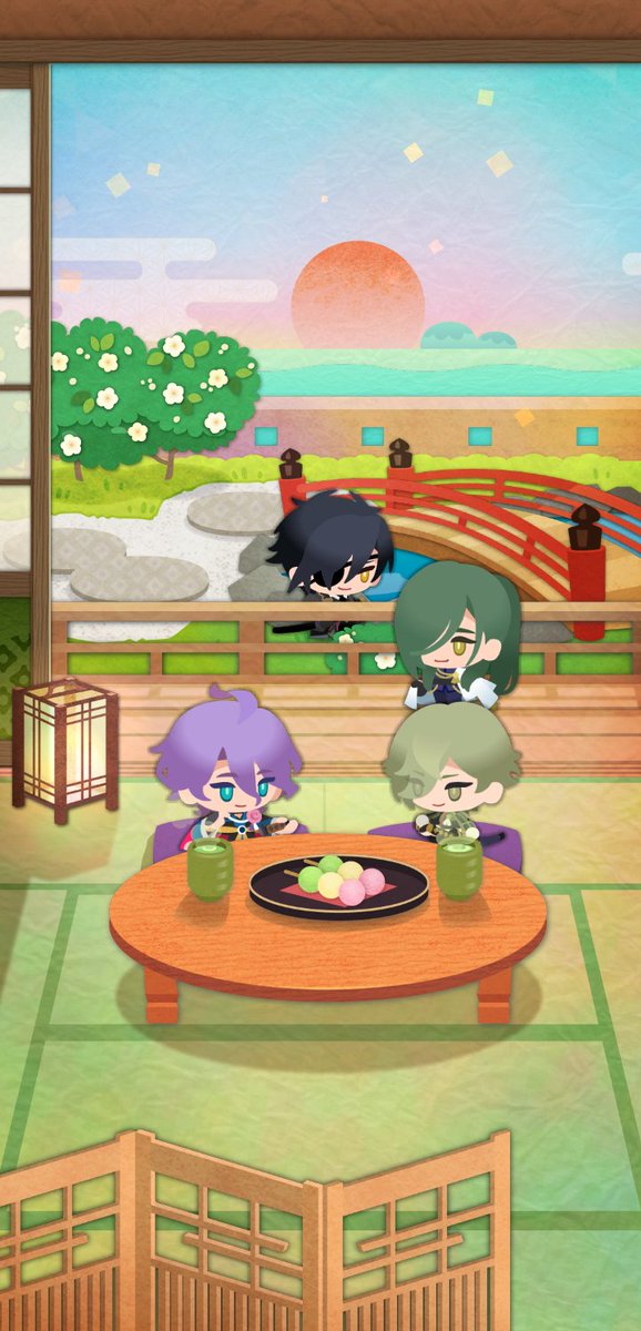wasabi_toroko's tweet photo. 初召喚は鶯丸と青江〜
それから事前登録チケできてくれたみっちゃん！！ https://t.co/pMWgeiWuI8
