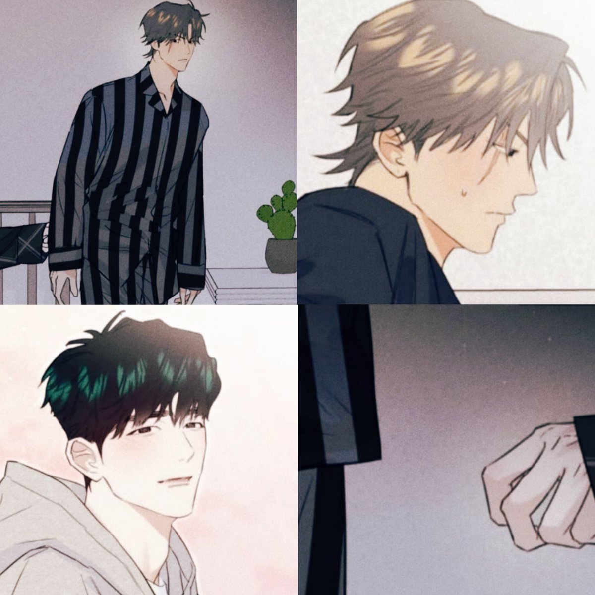 rkisvnn's tweet photo. #식후경 #ALovelyMeal 🤷🏻‍♀️

Hay algo que me parece especialmente interesante en esta parte de la historia, los sentimientos de ambos están ahí, pero no se encuentran en el mismo punto. Mientras uno ya sabe perfectamente qué siente, el otro todavía está intentando entender qué significa todo lo que está empezando a experimentar.

En el caso de Jongwu, sus sentimientos hacia Changdeok son claros. Es un amor que ha permanecido incluso después de que las circunstancias que los unían en el pasado cambiaran. Cuando menciona que ya no es un estudiante de secundaria ni está preparándose para el examen de acceso a la universidad, también deja atrás aquella situación y aquel contrato que existían entre ellos. Ya no está con Changdeok porque dependa de él como antes y aun así sus sentimientos siguen siendo los mismos.

Jongwu sabe lo que quiere, pero eso no significa que sea fácil para él. Le duele ser consciente de que existe una diferencia tan grande entre lo que siente y lo que Changdeok parece sentir. Cada vez que bebe de Changdeok, todo se vuelve todavía más difícil, porque sus sentimientos se desbordan y él teme perder el control y terminar haciéndole daño. Lo desea porque viene de la persona que ama, pero al mismo tiempo no quiere recibir algo tan íntimo de alguien que quizá no le corresponde de la misma manera.

Y ahí es donde Changdeok se vuelve especialmente interesante. No creo que simplemente “no sienta nada” por Jongwu. Más bien, parece estar en un proceso de descubrir qué significa realmente todo lo que siente por él. Changdeok sabe que Jongwu lo quiere y cuando finalmente comprende cuánto está sufriendo, no lo ignora. Busca una alternativa, incluso pensando en otro vampiro que pueda ayudarlo. Eso demuestra cuánto le importa Jongwu, aunque preocuparse por él y querer protegerlo no sea necesariamente lo mismo que corresponderle románticamente.

Incluso con el hecho de beber ocurre algo parecido, Changdeok llegó a sentir excitación, pero él mismo intenta explicarlo como una reacción física natural. Todavía está tratando de separar lo físico de lo emocional porque quizá ni siquiera él sabe qué significa aquello. Y creo que ahí la paciencia es importante, no todo sentimiento se reconoce inmediatamente, especialmente cuando uno todavía está intentando comprender qué lugar ocupa realmente alguien en su vida.

Por eso la diferencia de “temperatura” entre ellos no necesariamente significa que uno ame y el otro no sienta nada. Jongwu ya reconoció su amor y está esperando saber si puede ser correspondido. Changdeok todavía está descubriendo qué hay detrás de ese cariño, esa preocupación y esa necesidad de cuidar de él.

Y me gusta que la historia no apresure esa respuesta. Si Changdeok llega a reconocer que siente lo mismo, debería ser porque él mismo consiguió entenderlo, no simplemente porque Jongwu lo ama o porque la situación los llevó a ello. Jongwu ya sabe lo que siente. Ahora el proceso de Changdeok es descubrir qué siente él. 🩷