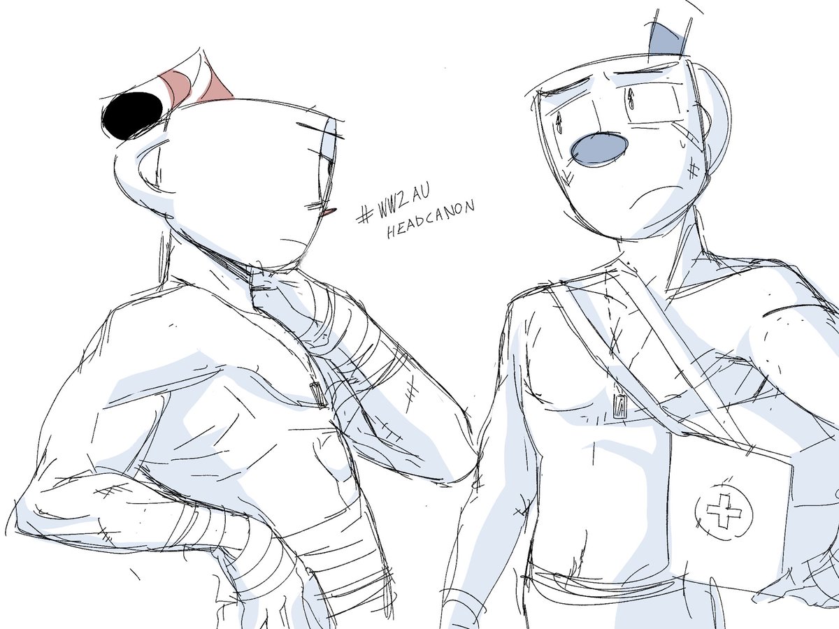 MattHayes1985's tweet photo. #cuphead
 #nsfw #headcanon #ww2au https://t.co/sY94lzcKu8