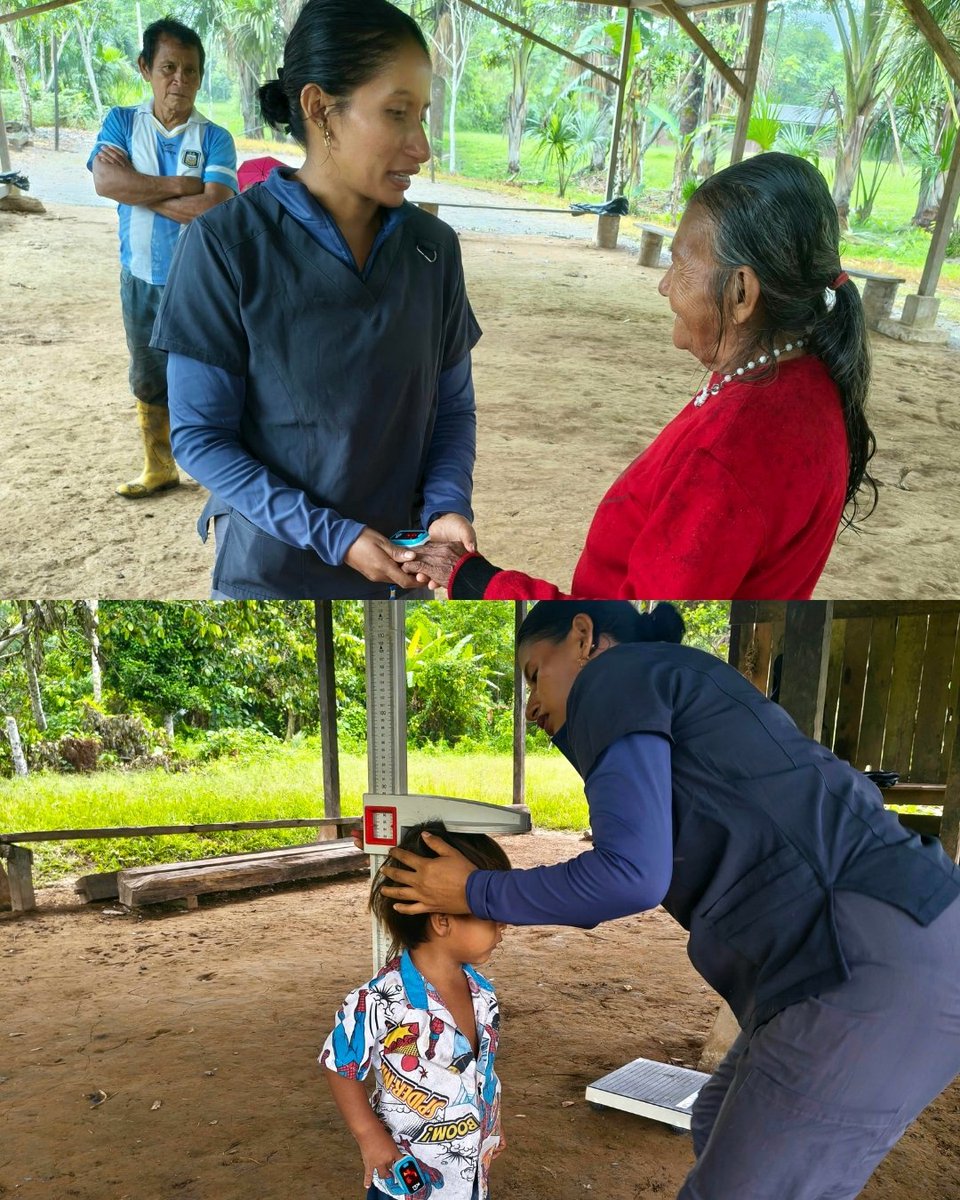 dpsmorona's tweet photo. #Tiwintza | 👨🏽‍⚕️🩺 👩🏽‍⚕️ Personal del Puesto de Salud #Kaanchico se trasladó hasta las comunidades fluviales San Gonzalo y Amaru, donde brindaron atención médica y odontológica, vacunación y acciones de promoción sobre alimentación saludable y salud bucal. https://t.co/VKOYmaMKdO