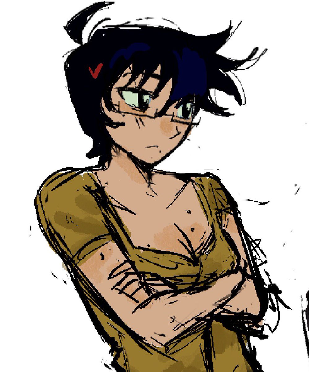 kinamuri's tweet photo. My fav oc….. I   Draw her once every 5 bazillion years though https://t.co/KCXk9ckUCz