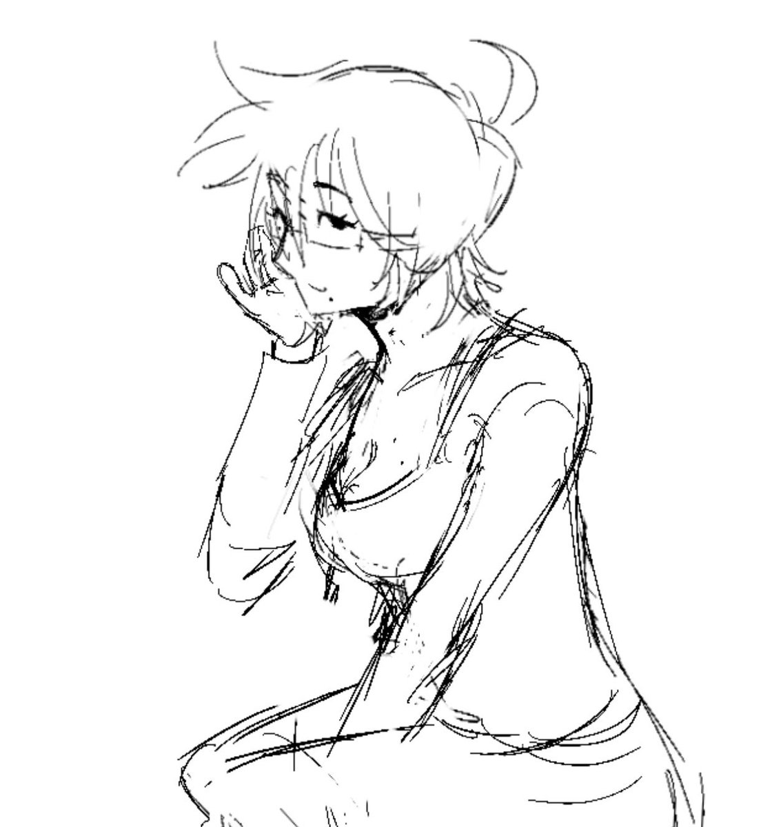 kinamuri's tweet photo. My fav oc….. I   Draw her once every 5 bazillion years though https://t.co/KCXk9ckUCz