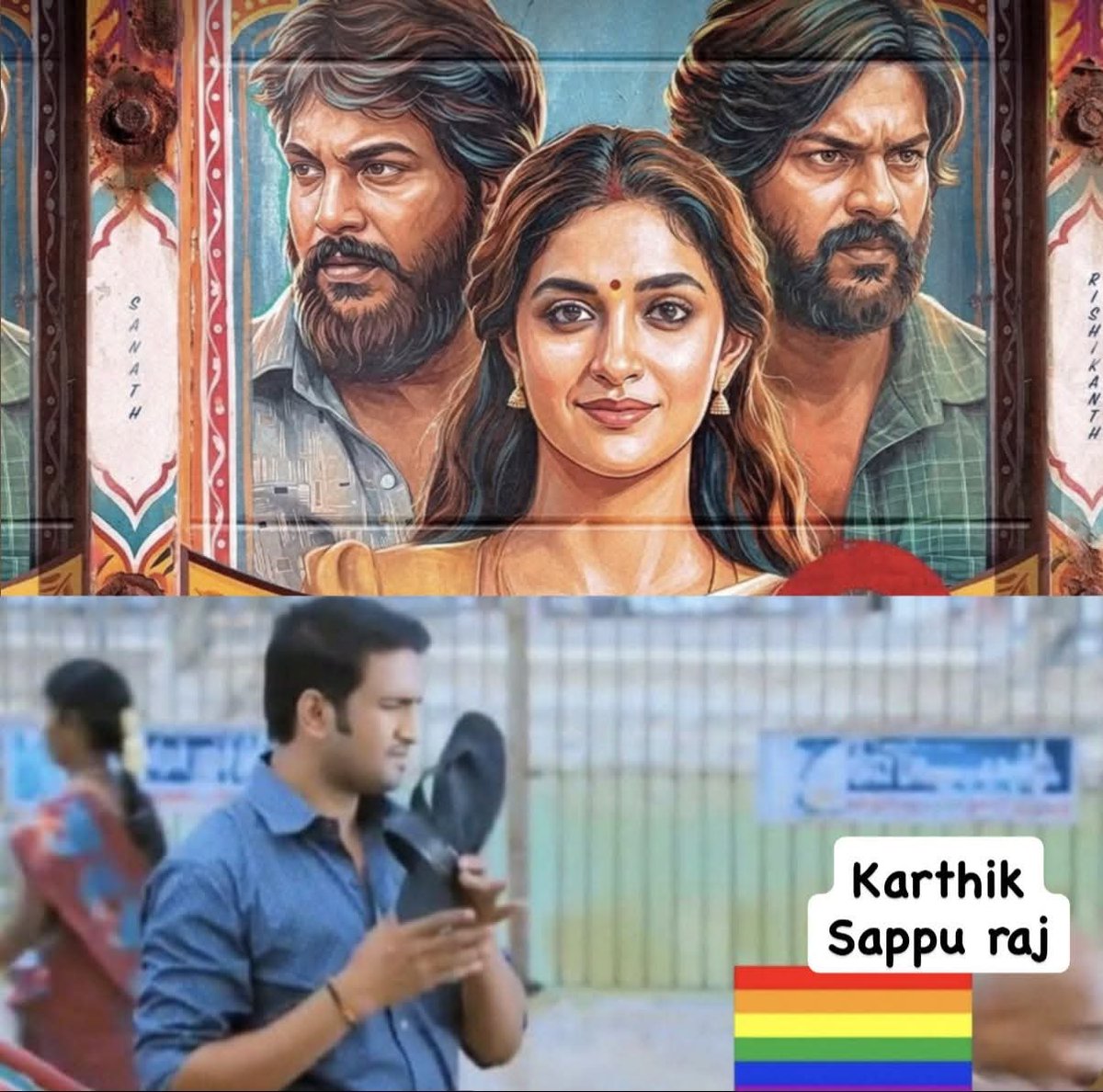 PragaUpgraded's tweet photo. Dorathy - படத்த மலேசியா ல தடை பண்ணிட்டாங்க, தமிழ்நாட்டுலயும் இந்த மாதிரி படங்கள தடை பண்ணனும்.

ஏற்கனவே இந்த வானவில் கும்பல்களால ஏகப்பட்ட குற்ற சம்பவங்கள் நடக்குது, இந்த மாதிரி படங்கள் வந்தா குற்றங்கள் அதிகமாகும்... https://t.co/JvOS0NEPfF