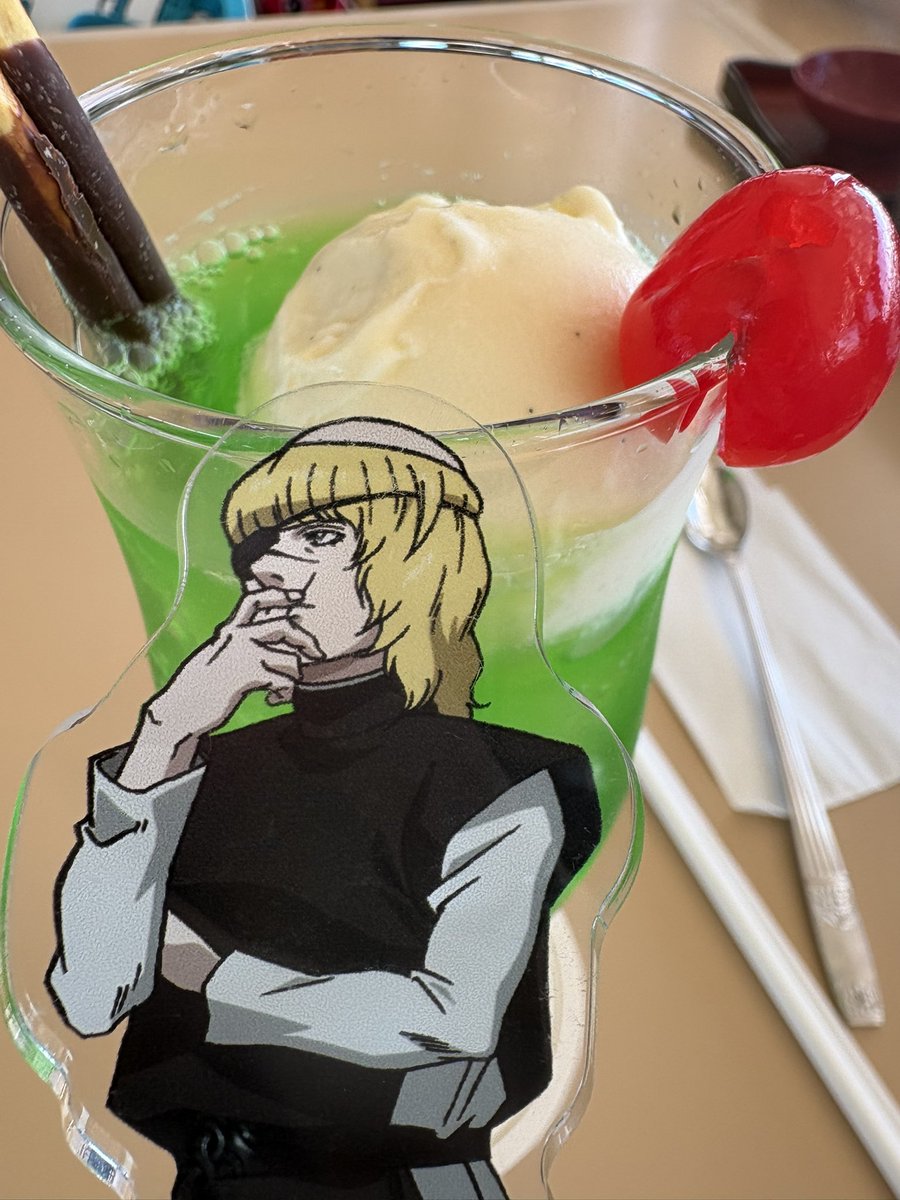 chacha_RL_G's tweet photo. クリームソーダとパンケーキだッ🔥🔥🔥🔥 https://t.co/N7ctuGwxV2
