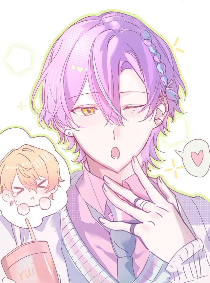 yeyuyukaqn's tweet photo. #prsk_FA #類司 🎈🌟
我發佈了一個甜妹😳👉他好可愛 https://t.co/Nx0q10CWCm