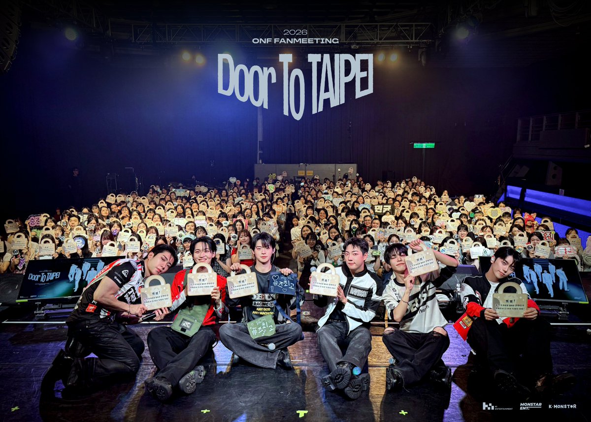 MONSTAR_ENT_'s tweet photo. 2026 ONF FANMEETING [Door To TAIPEI]

FUSE們～還沒從ONF的演出走出來對嗎！👀✨
為了下次能看到ONF更多精彩的表演、解鎖更多舞台，
相信FUSE們一定都會帶著這份力量耐心等待著,直到再來台北開啟下一扇門的那天對吧？🚪🗝️💡🔛

主辦單位：MONSTAR ENT., K-MONSTAR
演出策劃：KI ENTERTAINMENT

#온앤오프 #ONF #DoorToTAIPEI #OpenTheDoor
