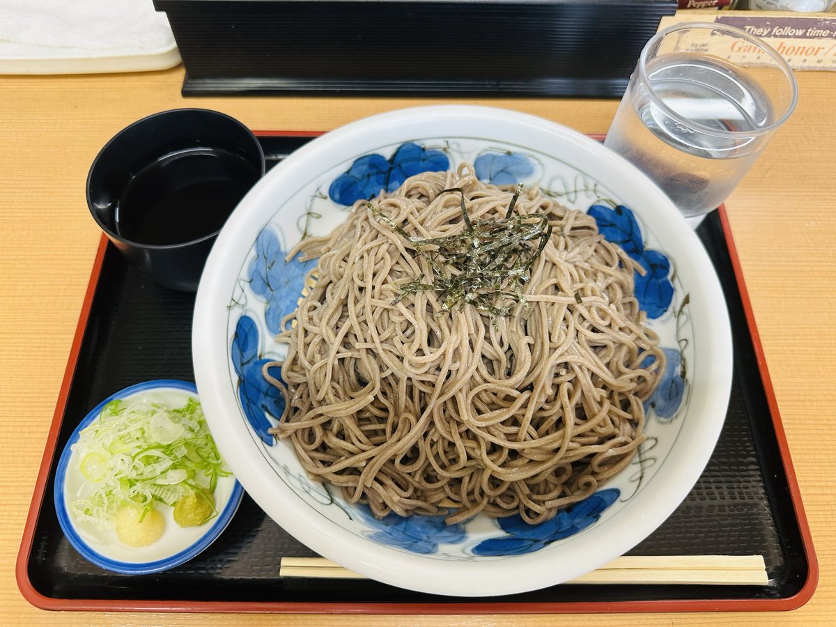 Ogawa_dynam's tweet photo. 今日はざるそばを食べました。
おいしかったです。 https://t.co/18wR2BTCa4