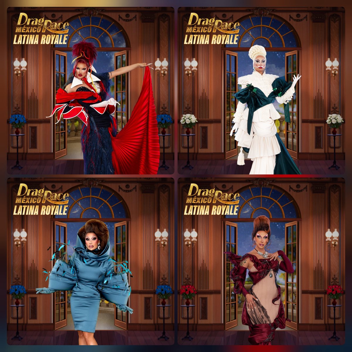 DragsNoti's tweet photo. Tenemos Top4 de Drag Race México Latina Royale 🇲🇽 

¿Que Team eres? 

#TeamElektra @elektravanderg 
#TeamMatraka @Matraka_traka 
#TeamRegina @reginavocedrag 
#TeamEvaBlunt @Evablunt420 

No te pierdas la gran final el próximo 01 de Octubre solo por @wowpresentsplus 

Y si quieres asistir a la proyección, reunión y coronación en vivo en Guadalajara, aún puedes comprar tus boletos en:

https://t.co/5hng8HczRf