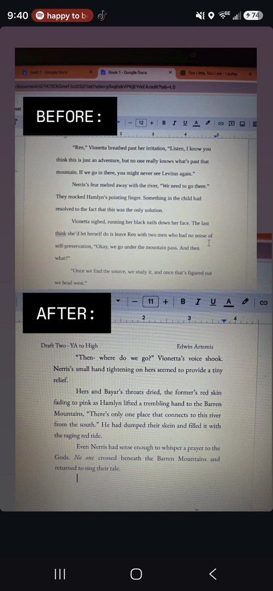 EdwinArtemis's tweet photo. Almost to 20,000 words 🥳 https://t.co/vyKvvtysx6