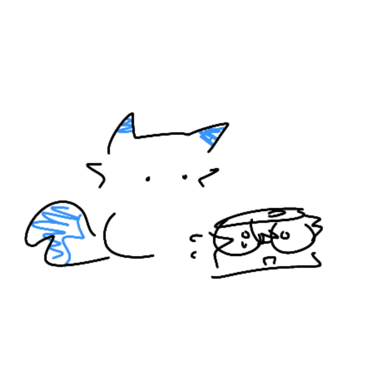 Subcat_x's tweet photo. @sodagumiho_soda 흐에엥... 전 캔일 뿐인데 그래도 귀엽나요.. https://t.co/aRJ5nrIJMb