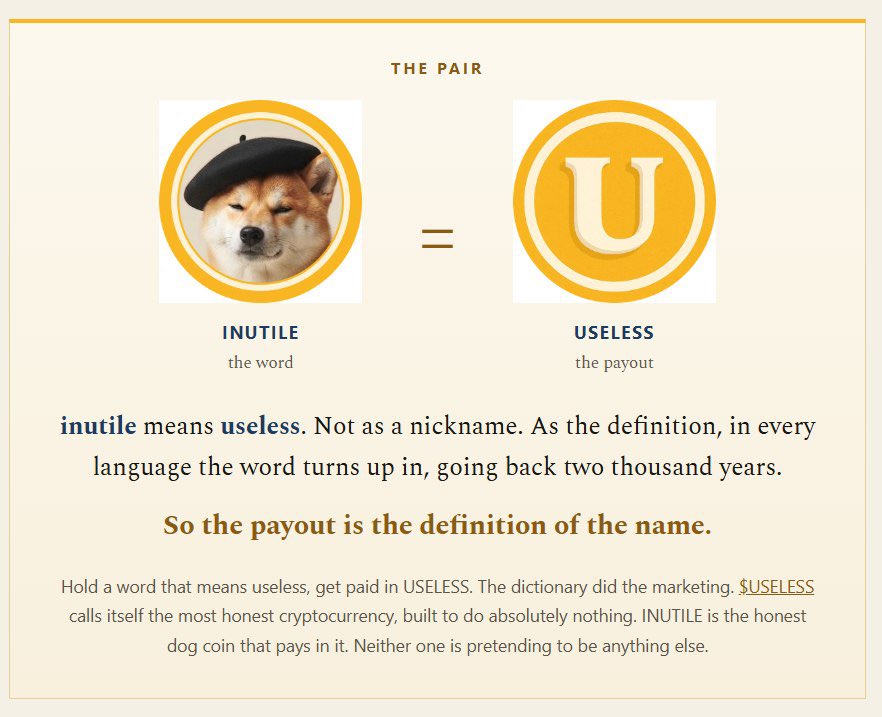 InutileStonk's tweet photo. @theunipcs just an inutile dog

solana:HEjBSeegsXTaRziTBiXNADUQ2Ed1pYoiaGreWWNMT9Lg https://t.co/AgFLa4p0WY