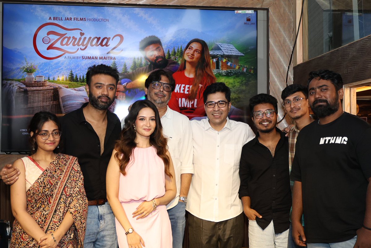 WithShubho's tweet photo. From the trailer launch memories of #ZARIYAA2 🎬✨

A beautiful evening filled with love, laughter, conversations and the people who made this journey special. ❤️ https://t.co/vUJD7jgz7K