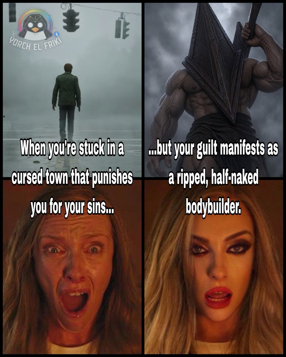 Yorchelfriki's tweet photo. Ok

#PyramidHead #SilentHill #Gaymer #Gay #YorchElFriki https://t.co/GNR2WmdArf