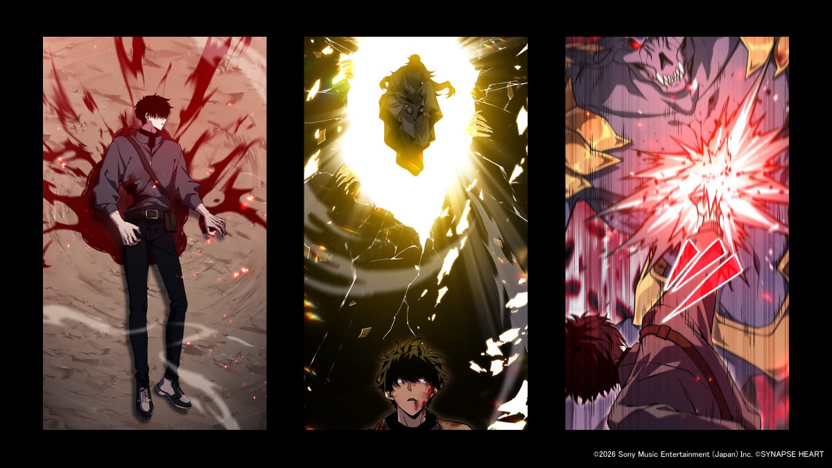 synapse_heart's tweet photo. ＼　おしらせ　／
#SYNAPSEHEART 原作、作画担当
『神眼のリヒト～全盲の最強復讐者～』

本日より配信開始‼️👊
とある出来事により両親と兄、そして視力を失ったリヒト。
全ての元凶を倒すためにリヒトは戦う道を選ぶが、その道は険しくーー…

作品はこちら👀
https://t.co/K8mt2Ckwld https://t.co/Op0579secL