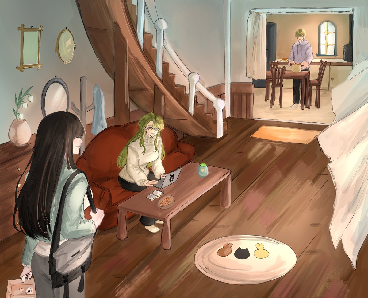 ChiNat0909's tweet photo. Today was not a good day so I wish I could walk home to this.

Artist: Tàu Của Thuyền Trưởng on FB.

#a3yume #a3actaddictactors #yumetwt #エースリー #a3game https://t.co/rgLavV7FOJ
