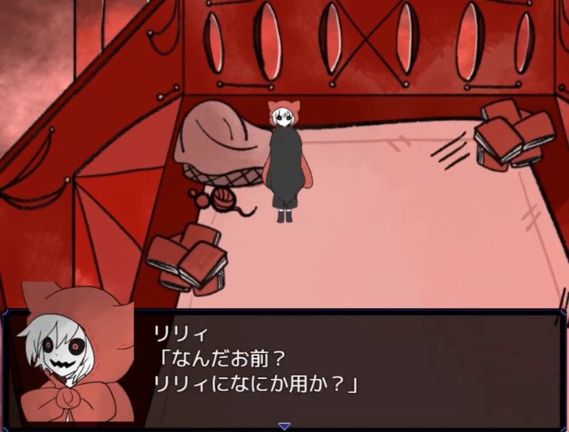 Rui_88396's tweet photo. 最後には、必ず誰かがいなくなる。

魔界のホテルで、魔族たちと7日間を過ごす探索ADV『DarkSideHotel』

現在、零〜1日目半まで無料公開中🏨⬇️
https://t.co/z07Hki0Cyt

#DarkSideHotel #フリーゲーム #インディーゲーム https://t.co/Oz9wxuffBM