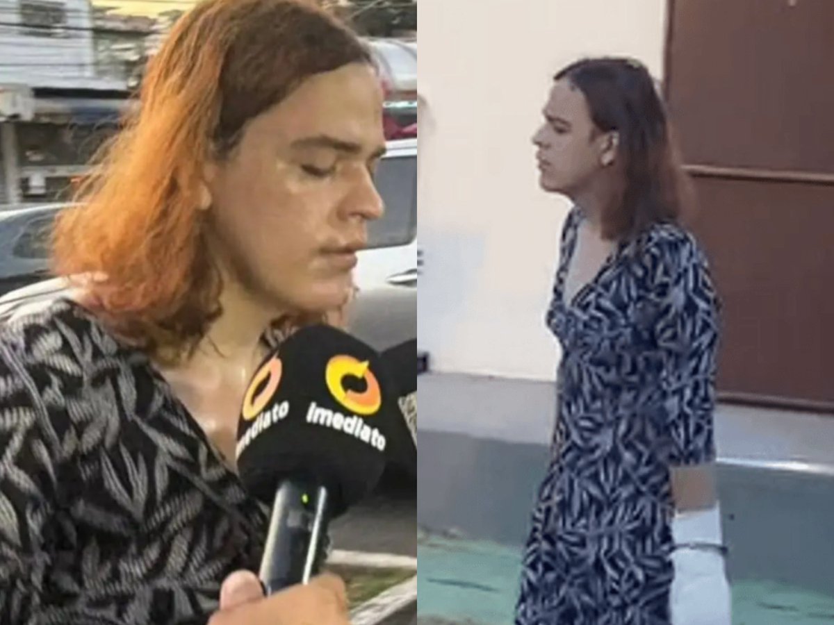 IfindRetards's tweet photo. Trans retard Aurora Naomi La Fey  arrested in Brazil this week after allegedly biting off his stepdad’s ears, gouging his eyes and raping him. Victim fell from 3rd floor balcony trying to escape; both eyes later removed. 

How many of these violent incidents before everyone admits trans people are mentally ill psychopaths?