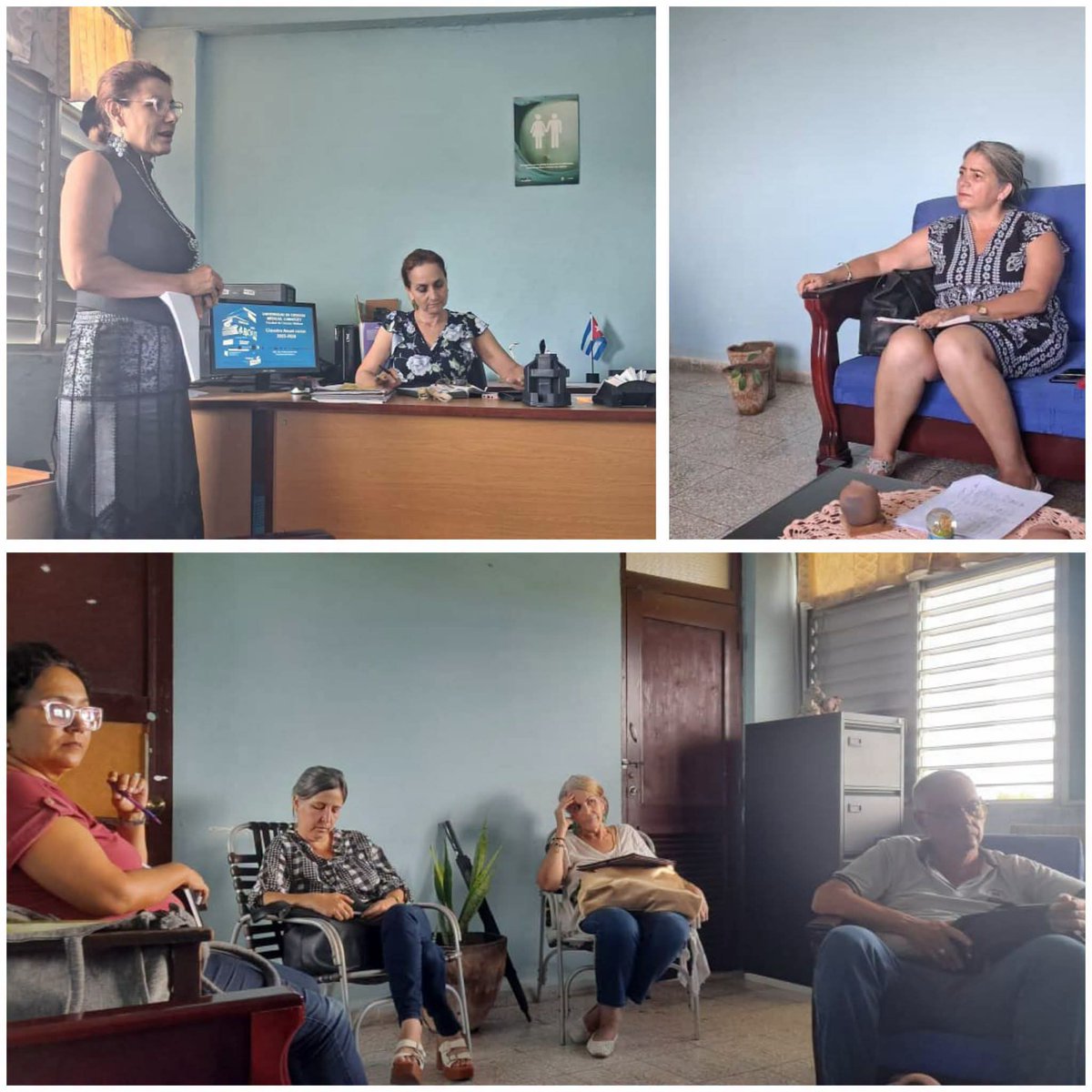 UCM_Cmw's tweet photo. Con la presencia de la Vicerrectora Académica, Dr.C. Miriela Betancourt Valladares, realiza la Dirección de Formación de Profesionales la segunda reunión metodológica del primer semestre del curso.  
#UCMCamagüey
#PorCamagüeyTodo #CubaPorLaVida https://t.co/QWcNLzCvrH