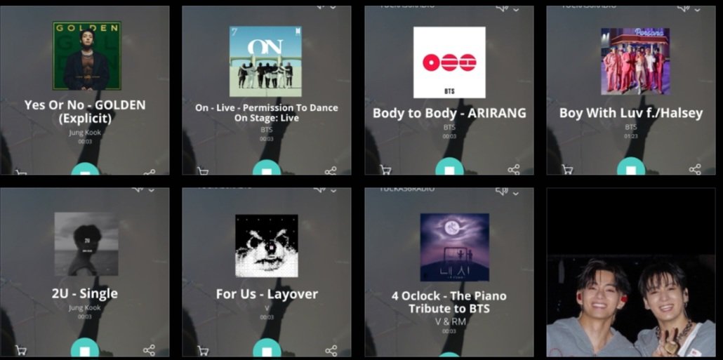 TaeKook_Radio's tweet photo. Thank you @RadioTucka56 for playing these amazing songs by #V #JUNGKOOK & #BTS to end the evening.
#YesorNo #Golden
#ON
#BodyToBody #ARIRANG
#BoyWithLuv #Halsey
#2U
#ForUs #LayoVer
#4oClock #RM
#TKRadio ✨️❤️💜🫶🤝 https://t.co/mdDQlqNtEa