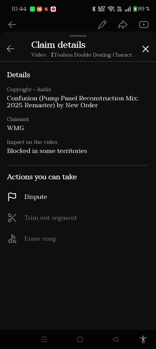udon8970's tweet photo. Dear @YouTube This video called: 【Touhou Double Dealing Character】 Innovation Inc Computer Core Meltdown | Roblox got copyright strikes by WMG https://t.co/2INFWVckQb